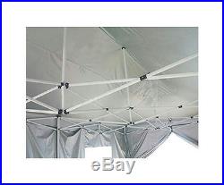 Quictent Pyramid-roof 10'x15' Waterproof Pop Up Gazebo Party Tent Canopy Beige