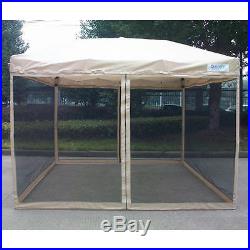 Quictent Screen 10x10 Ez Pop Up Gazebo Party Tent Canopy Mesh Screen With Bag