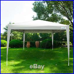 Quictent Silvox 10x10'EZ Pop Up Canopy Gazebo Party Tent Silver 100% Waterproof