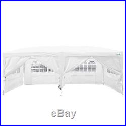 Quictent Waterproof 10x20'EZ Pop Up Canopy Gazebo Party Tent White