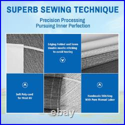 RV Awning Fabric Replacement(16'2 Fabric) Heavy Duty 19.5 Oz Vinyl Fabric -Camp