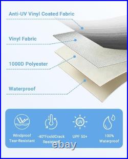 RV Awning Fabric Replacement Camper Awning Replacement for RV 18'Fabric 17'2
