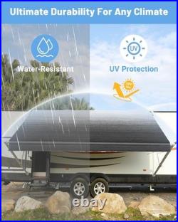RV Awning Fabric Replacement Camper Awning Replacement for RV 18'Fabric 17'2