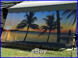 RV Awning Scenic Shade Privacy, Comfort, Beauty 7'X18