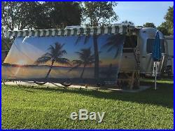 RV Awning Scenic Shade Privacy, Comfort, Beauty 7'X18