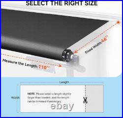 RV Slide Out Awning Fabric Replacement 18.5Oz Heavy Duty Universal and Weather