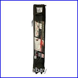 Rawlings NFL Licensed Steel Framed Swing Wall Canopy 10'x10', NY Giants