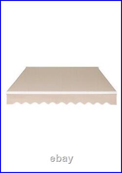 Read Description! BestChoice Products SKY2599 Retractable Awning Cover Beige