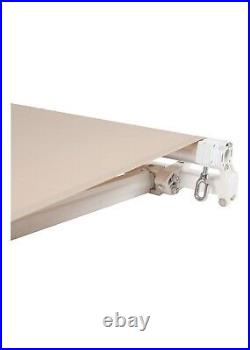 Read Description! BestChoice Products SKY2599 Retractable Awning Cover Beige