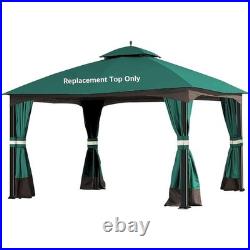 Replacement Canopy 10x12FT Gazebo Waterproof UV-Protection Polyester Fabric New