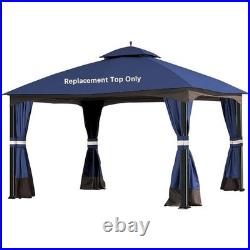 Replacement Canopy 10x12FT Gazebo Waterproof UV-Protection Polyester Fabric New