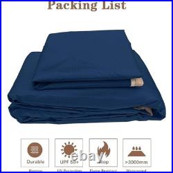 Replacement Canopy 10x12FT Gazebo Waterproof UV-Protection Polyester Fabric New