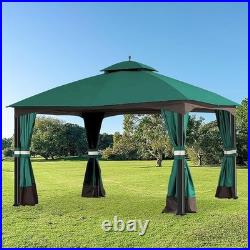 Replacement Canopy 10x12FT Gazebo Waterproof UV-Protection Polyester Fabric New