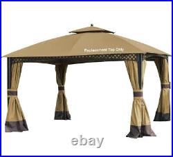 Replacement Canopy Cover for Windsor Gazebo L-GZ717PST-C, 810213583, (Beige)