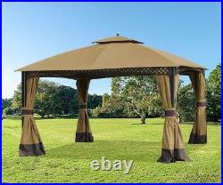 Replacement Canopy Cover for Windsor Gazebo L-GZ717PST-C, 810213583, (Beige)