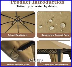 Replacement Canopy Cover for Windsor Gazebo L GZ717PST C South Hampton Gazebo