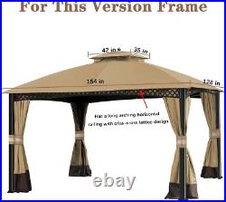 Replacement Canopy Cover for Windsor Gazebo L GZ717PST C South Hampton Gazebo Replacement Canopy Cover for Windsor Gazebo L GZ717PST C South Hampton Gazebo