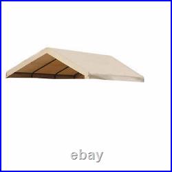 Replacement Canopy Roof Cover UV Protected Fabric 10 ft x 20 ft Beige