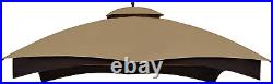 Replacement Canopy Top Lowe's Allen Roth 10X12 Gazebo Heavy Duty Water Repellent