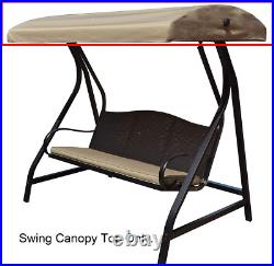 Replacement Canopy Top for GT Porch Swing Model #GCS00229C Will Not Fit Any Oth