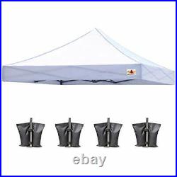Replacement Canopy Top for Pop Up Canopy Tent (10x10) 10X10 White