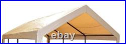 Replacement Top for 10X20 Carport Canopy, Tan Top Only