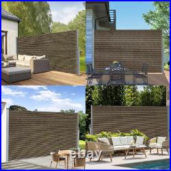 Retractable 71'' X 118'' Side Awning Waterproof Outdoor Privacy Screen (Mocha) Retractable 71'' X 118'' Side Awning Waterproof Outdoor Privacy Screen (Mocha)
