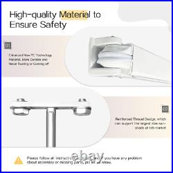 Retractable Awning 10'x8' Outdoor Manual Awnings for Patio Sun Shade Shelter