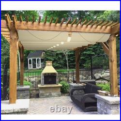 Retractable Canopy Cover Awning Shade Wire for Roofing Yard Patio Waterproof