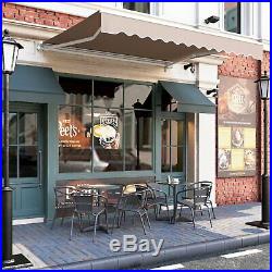 Retractable Patio Awning Sunshade Anti-UV Deck for Courtyard Balcony Shop Cafe
