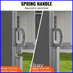 Retractable Side Awning 71''x 236'' Patio Screen Fence Divider Fencing