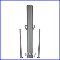 Retractable Side Awning 71''x 236'' Patio Screen Fence Divider Fencing