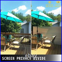 Retractable Side Awning Patio Screen Retractable Fence 71x236inch Privacy Screen
