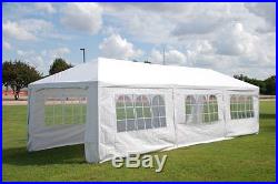 SAVE $$$ 12'x30' Wedding Party Tent Canopy with Metal Connectors White
