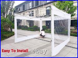 SCOCANOPY Clear Window Sidewall for 10x10 Canopy Frame, 3 Pack Sunwalls Only