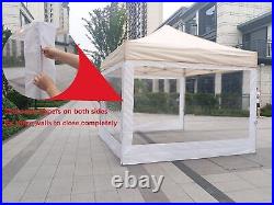 SCOCANOPY Clear Window Sidewall for 10x10 Canopy Frame, 3 Pack Sunwalls Only