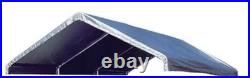 SILVER Heavy Duty Valance Replacement Canopy Carport Cover For 12 X 20 Frame