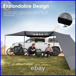 San Hima 180° Free-Standing Awning 600D Double Ripstop Poly-Cotton