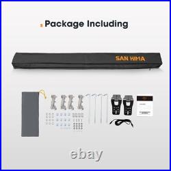 San Hima 180° Free-Standing Awning 600D Double Ripstop Poly-Cotton