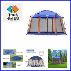Screen House Room 13 x 13 Ft Screened Mesh Net Wall Canopy Tent Camping Tent