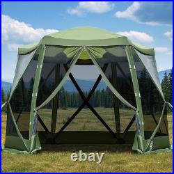 Screen House Tent 11.5 x 9.8 ft HeavyDuty Waterproof for Outdoor Backyard Campi