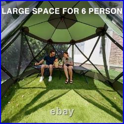 Screen House Tent 11.5 x 9.8 ft HeavyDuty Waterproof for Outdoor Backyard Campi