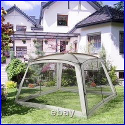 Screen Tent 10' x 10'/12' x 12' Screen House Room with UV50+ Protection