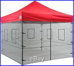 Screen Walls for Big Tent Food Screen Mesh Walls Sidewall Kit for Canopy 10X10
