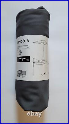 Set of 5 IKEA LINDOJA Umbrella Canopy, 118-18 (300cm) Anthracite 905.320.23