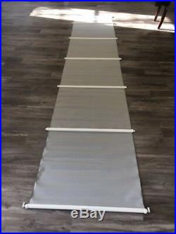 ShadeTree Retractable Canopy SHADES, Gray / Tan (LOT OF 4) 30 W x 150 L