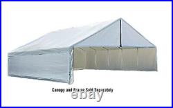 Shelter Logic Ultra Max 27776 Enclosure Kit White Fits Canopy 30W X 40L