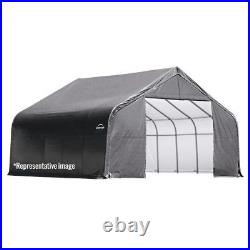 ShelterCoat 12 x 20 ft. Garage Peak Gray