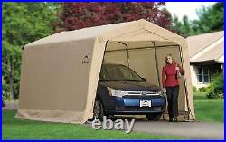 ShelterLogic 10' x 15' x 8' Peak Style Roof Instant Garage Carport Car Canopy