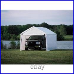 ShelterLogic 10x20 Sidewall & Door Kit White UV Waterproof for Max AP Canopy